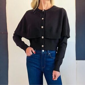 Steve Madden Gisselle Cape Detail Cardigan – Size XL | New With Tags